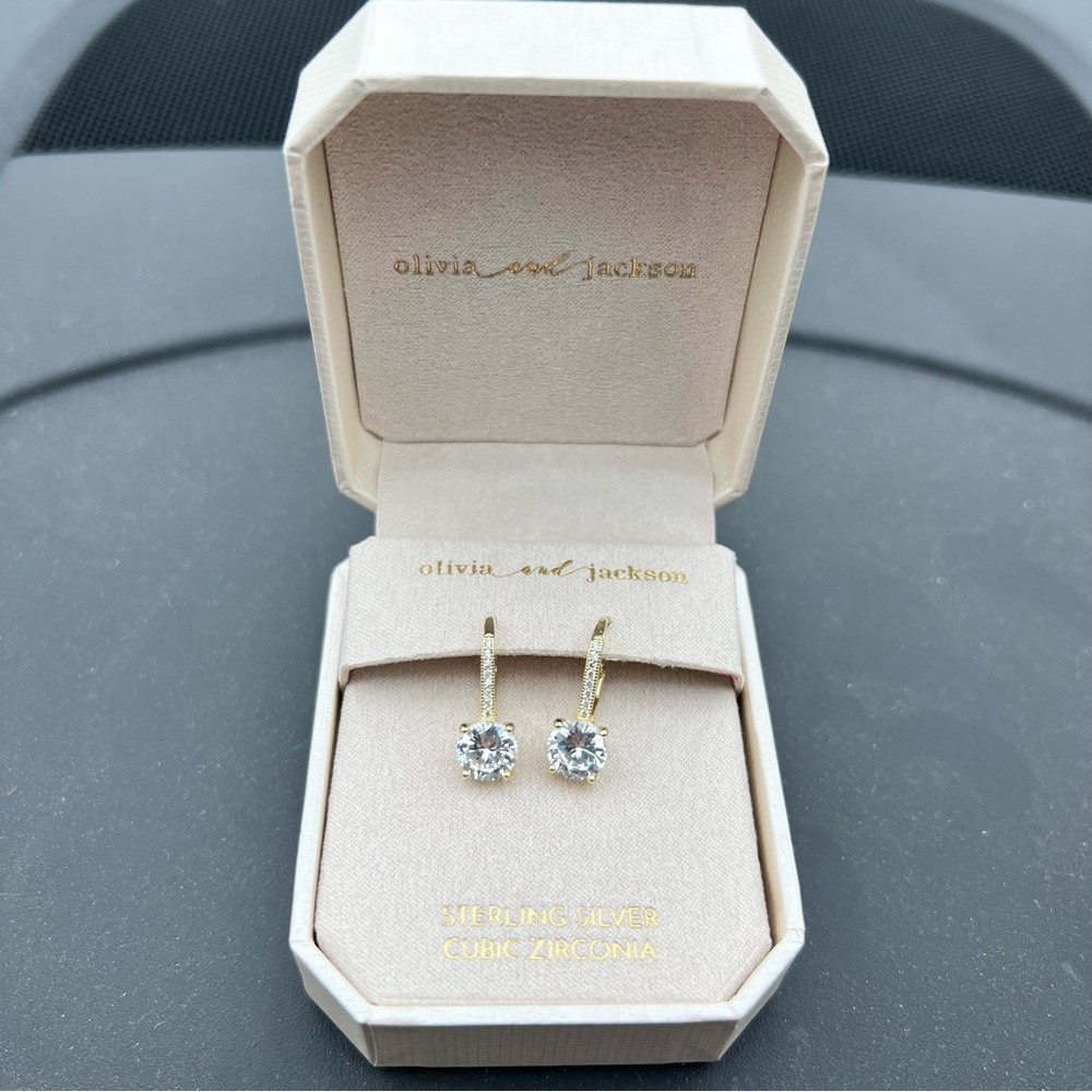 Olivia and Jackson earrings